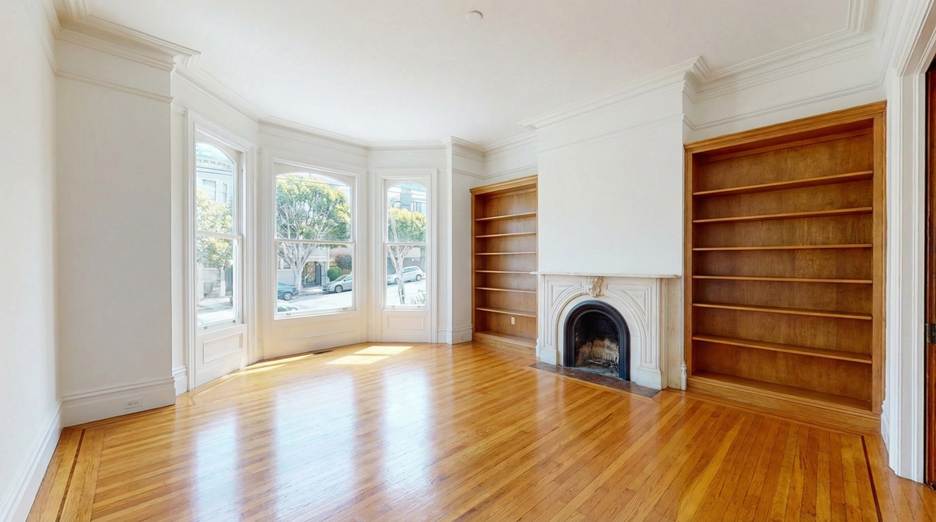 Spotless empty apartment after professional move out cleaning in Denton